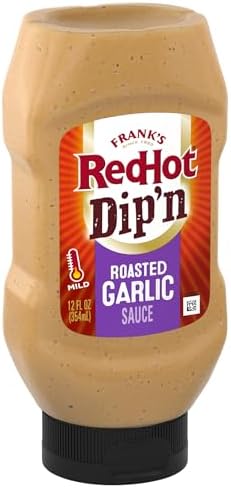 Frank's RedHot Roasted Garlic Sauce 354ml (Pack of 2)