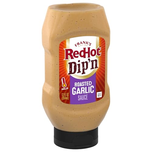 Frank's RedHot Dip'n Roasted Garlic Sauce, 12oz