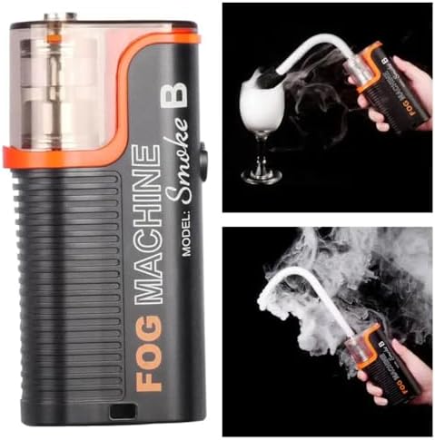 Amazon.com: JYYXF Smoke Machine Smoke B,Remote Control Portable Hand ...
