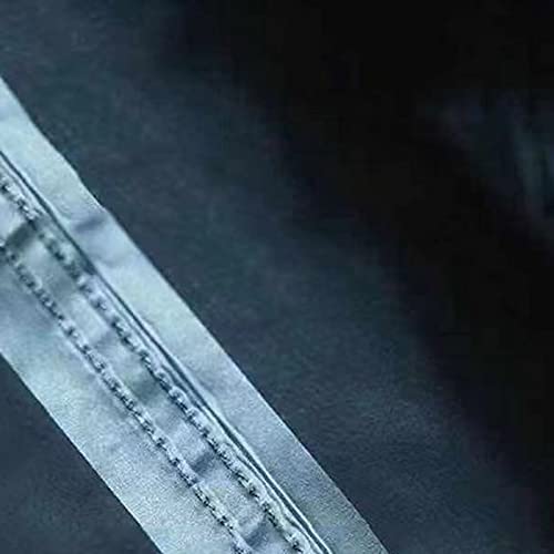 MYNKYLL Calça masculina de ciclismo com camada dupla, capa de chuva, calça masculina, Preto, GG