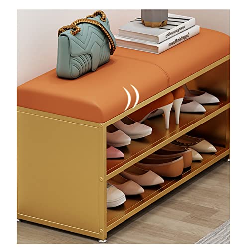 Étagère à chaussures en fer doux compacte pour libérer votre entrée