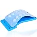 Top Back Stretcher + Comfy Silicon Cover - CHISOFT Lower Back Stretching Device Seen Doctors TV + Magnet Therapy, 3 Arched Levels Spinal Corrector Posture, Lumbar Traction