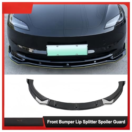 Divisor frontal premium en carbono mate para el Tesla Model 3 Highland 2024 2