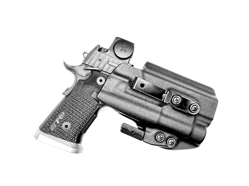 Model 1 Holster for Sig P211 GT4, GT5, GTO - TLR1HLX, Light Bearing, IWB, AIWB, Right & Left Hand (Standard Black - Right Hand)