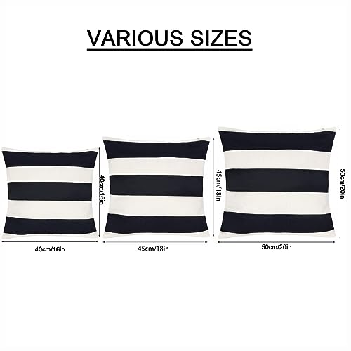 4-Pack-Waterproof-Pillow-Covers-Outdoor-Throw-Pillowcases-Decorative-Garden-Cushion-Case-for-Home-Garden-Patio-Couch-Balcony-Striped-20-20-inch-Black-White 4 Pack Waterproof Pillow Covers Outdoor Throw Pillowcases Decorative Garden Cushion Case for Home Garden Patio Couch Balcony Striped 20 20 inch Black White