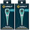 Safety 1st Rapid Read 3-in-1 Thermometer,Aqua,Size,(Pack of 2)