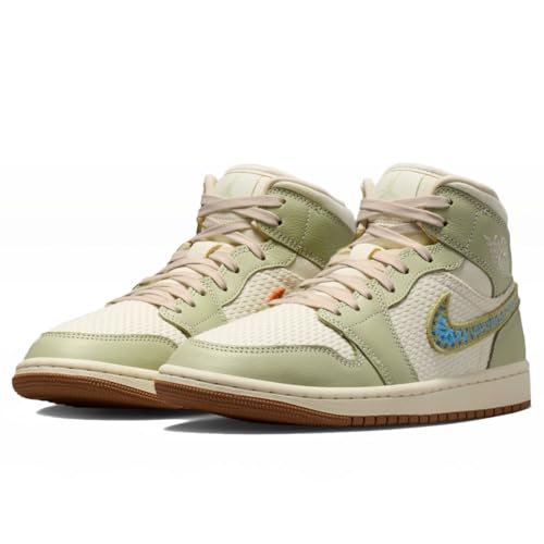 [�i�C�L] �G�A �W���[�_�� 1 �~�b�h SE W AIR JORDAN 1 MID SE �I���[�u�I�[��/���[��/���j�o�[�V�e�B�u���[/�p�[���z���C�g II0570-302 26.5cm
