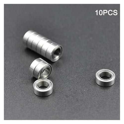 Roulement à billes MR74 ZZ pour stopper les vibrations mécaniques sur axe 4mm - 2
