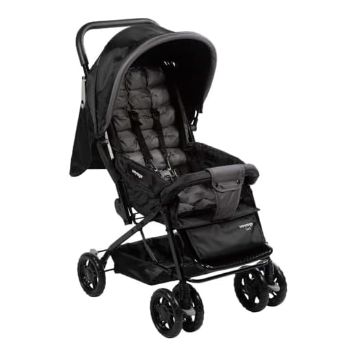 Carrinho de Bebê Luck Voyage - Preto