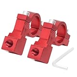 Aggiornamento compatibilità universale: il supporto per specchietto retrovisore per moto è caratterizzato da un design aderente, che offre funzionalità sicure per configurazioni da 8 mm e 10 mm, rendendolo adattabile a varie dimensioni di specchietti e fornendo una soluzione di aggiornamento semplice per una migliore visibilità posteriore durante i viaggi a lunga distanza o gli spostamenti urbani