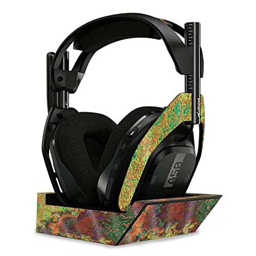 Image of MightySkins Glossy Glitter Skin Compatible with Astro A50 Wireless Headphones + Base Station (Gen 4) - Rust | Protective, Durable High-Gloss Glitter Finish | Easy to Apply | Made in The USA