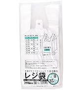 Amazon.co.jp: 紺屋商事 レジ袋乳白東30西40号260（390