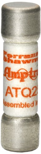 Mersen ATQ25 500V 25A タイムディレイ ミジェットヒューズ