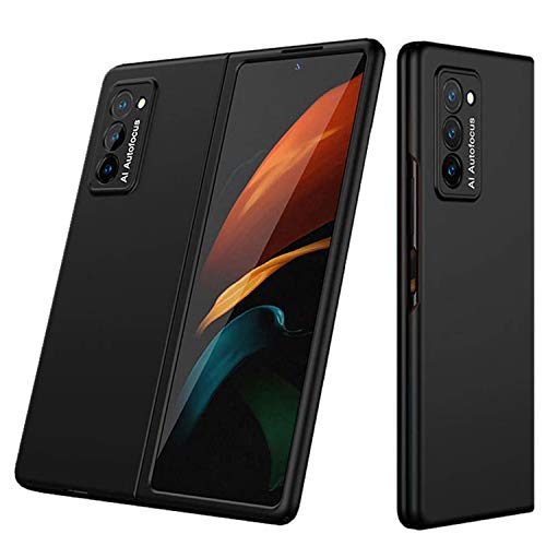 DAMONDY for Samsung Z Fold 2 5G Case,Galaxy Z Fold 2 Case,Ultra Thin Hard Plastic Full Body Protective Cover with Matte Finish Compatible with Samsung Galaxy Z Fold 2 5G -Black