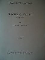 Teachers manual [for] Technic tales B00088F2DY Book Cover