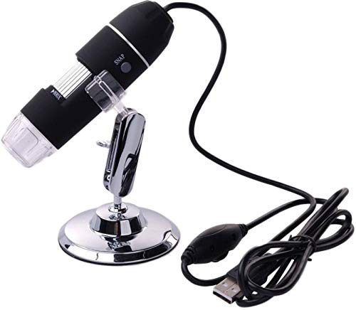 Tobo Portable USB Digital Microscope 40X-1000X Electron Microscope with 8 LED Light and Silver Bracket Mini Microscope Endoscope Camera Magnifier with Stand TD-585IM. (B07JJWB5NY) Amazon Price History, Amazon Price Tracker