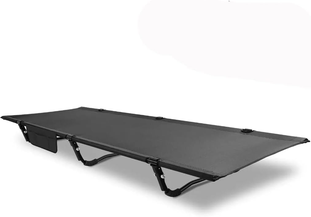 JSEIAJB -Lightweight Sleeping Cot for Adults 60-Second Easy Set-Up Folding Cot for Camping Backpacking