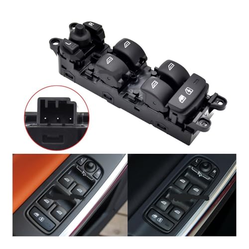 Bouton de lève-vitre rabattable pour XC60 S60 V60 commande fluide