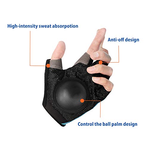 Haploon Basketball Dribble Gloves Finger Training Anti Grip Basketball Gloves For Youth Adults , Enhanced Finger Control Ball Ability, Basketball Training Aids, Finger Strengthener #TOP1