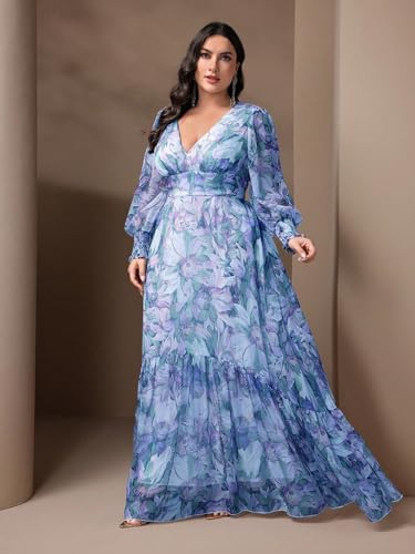 Image of TOLEEN Women's Plus Size Sequin Dress Luxurious Style Formal Cocktail Evening Party Maxi Dresses