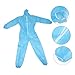 ULTECHNOVO 3pcs Coverall Jumpsuit Body Suit Industrial Gown Esd Coverall Full Suits Heavy Duty Easy to Wash