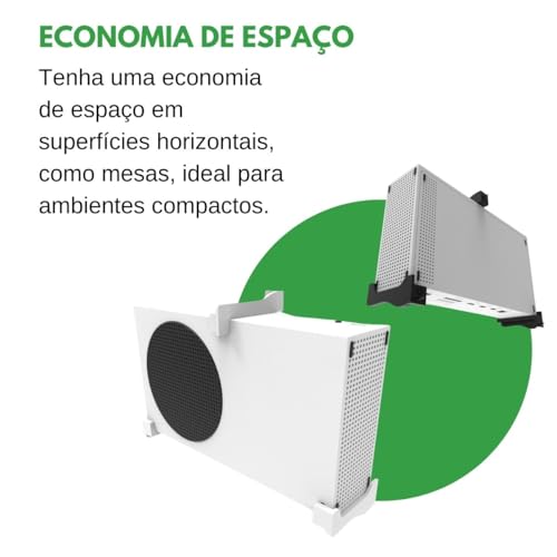 Suporte De Parede Compatível com Xbox Series S Preto