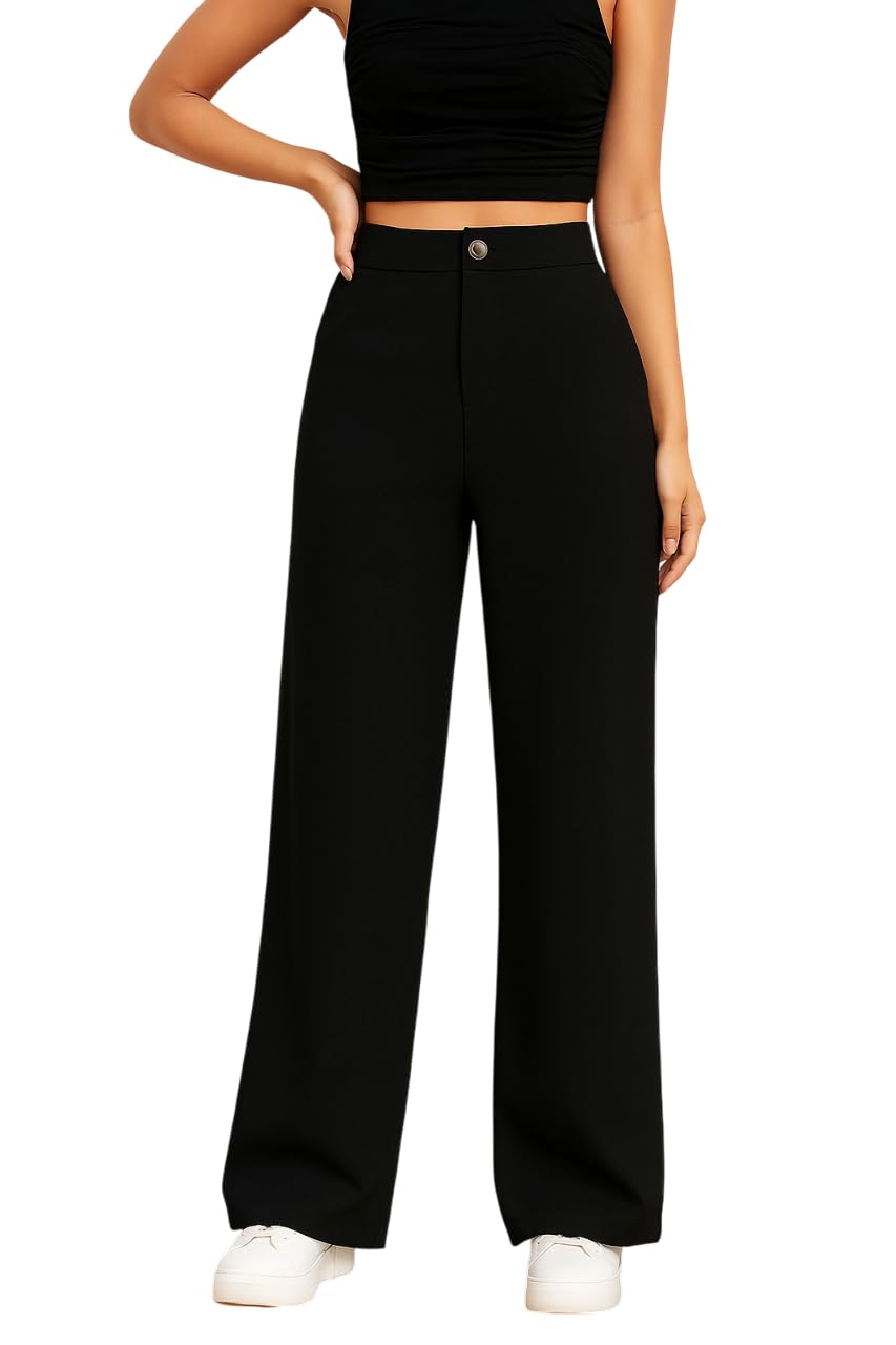 uiriuy Women's High Waist Formal Trousers, Office Wear Pants-picture-24