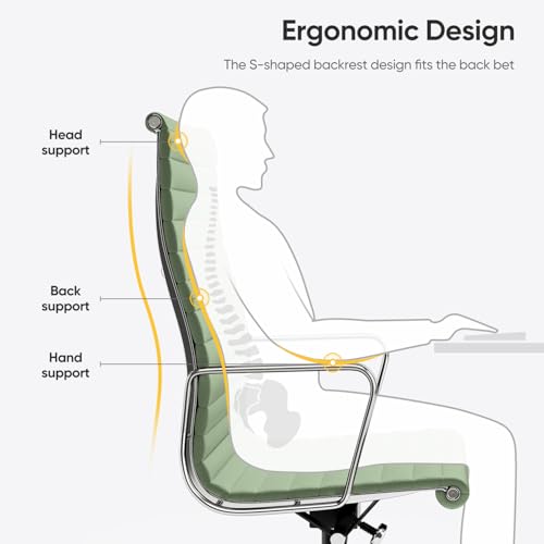 Luxury leather executive chair