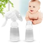 150ML Silicone Manual Breast Pump with Strong Suction, Simple Design for Easy Breastfeeding and Nursing