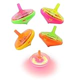 Sie bekommen 6 X Leuchtkreisel. Beim drehen fangen die Kreisel an zu leuchten. Der Hit auf jedem Kindergeburtstag als Mitbringsel usw..Jeder Kreisel ist ca 4 cm groß.