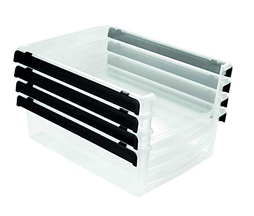 Organizador Multiúso Empilhável My Closet 25,6x35,7cm Transparente