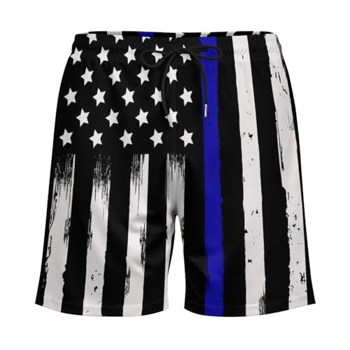 Classic Fit Swim Trunks Big & Tall Half Pants for Boys Mens, Loose Bathing Suits4