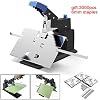 Manual Stapler Heavy Duty Stapler Can Both Saddle and Flat Desktop Stapler 60 Sheet Capacity Stitching Machine for School, Office