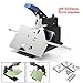 Heavy Duty Saddle Stitch Stapler - Manual Binding Machine With 3000 Staples for Flat & Saddle Stapling, Max. Thickness 6.5mm