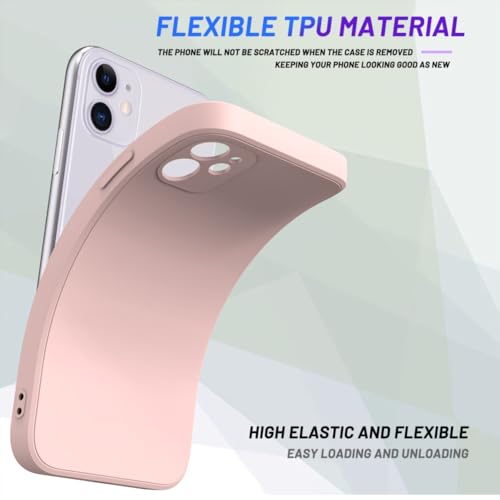 Image of for iPhone 11 Case Pink, Scratch Resistant with Soft Touch, Slim Thin Phone Cover for iPhone 11 6.1 inch