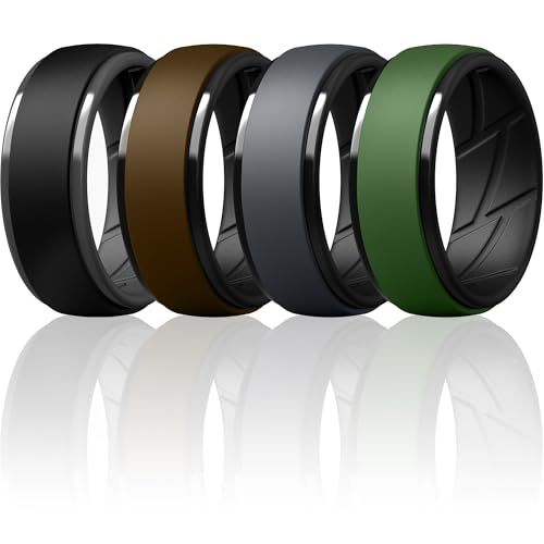 ThunderFit �V���R�������O �����w�� �j���p 2�w�f�U�C�� ��10mm ����2.5mm �ʋC�� �����Y �S��������o���h �o���G�e�B �}���`�p�b�N 4-7, 6.5 - 7 (17.35mm), �V���R�[��, �W�F���X�g�[���Ȃ�