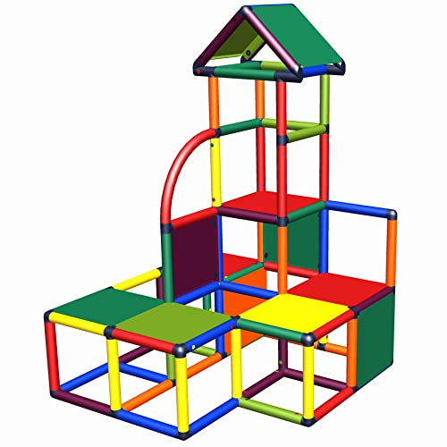 Move and stic ELEA Spielwelt 6208 - Torre da arrampicata per labirinto, multicolore