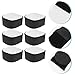CLISPEED 3sets Snowboard Bindings Ski Bindings Strap Sled Adhesive Belt Lightweight Nylon Skis Band 6pcs*3