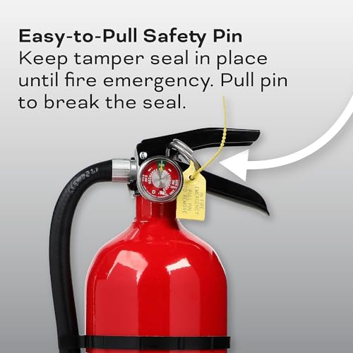 Image of ABC Powder Type 2KG Fire Extinguisher for Home | Fire Safety for All Types of Fire for Home, Office & Car Safety (2kg)