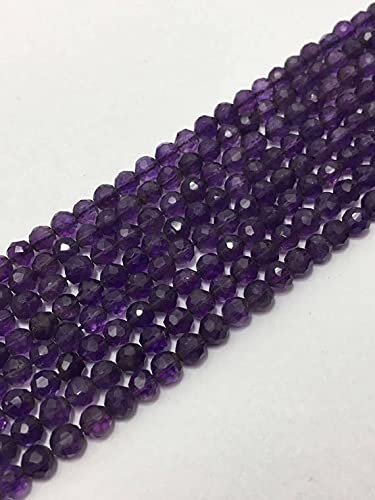 Perles en améthyste micro-facettées LKBEADS de qualité gemme supérieure - 2