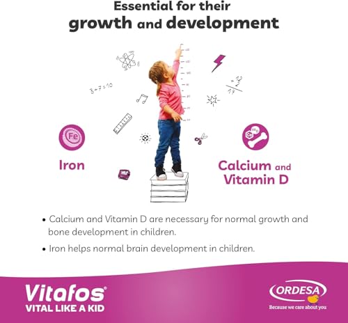 Vitafos Nutritional Growing Up Children's Milk Formula For 1-10 Years Vanilla Flavour 400g