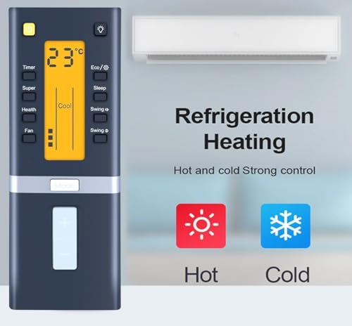 Image of BLACKSHEEP Compatible for IFB AC Remote Original 204 Model Suitable for Split and Window Air Conditioner of 1 1.5 2 Ton IFB ac - Match Exactly with Existing Model of IFB Remote Control