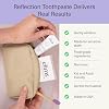 ELIMS Travel Size Nano Hydroxyapatite Toothpaste Fluoride Free - Xylitol Remineralizing Toothpaste for Whitening Sensitive Teeth - Lavender Vanilla Mint Toothpaste for Adults & Kids 1oz