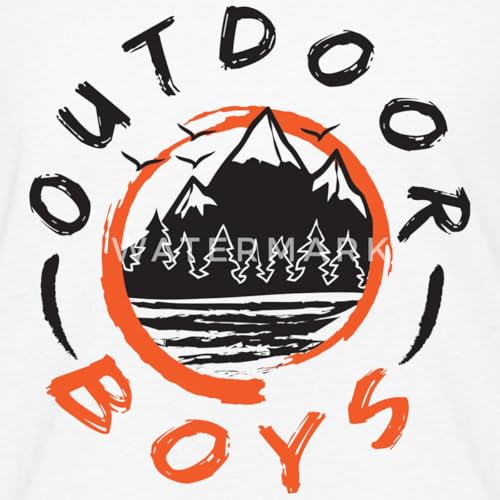 Spreadshirt Outdoor Boys Logo Kid's T-Shirt2