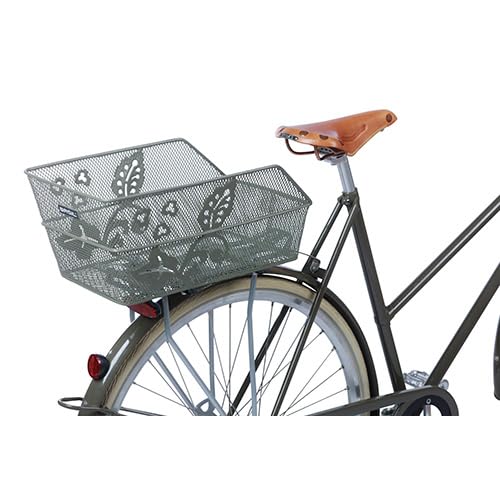 Oceano Panier Vélo Avant Universel – Métal Plastifié Antirouille, Crochets Pour Guidon, Compatible Adultes Et Enfants
