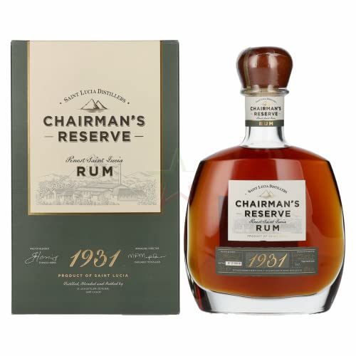 Chairman's Reserve Finest St. Lucia Rum 1931 46,00% 0,70 lt Cover