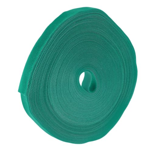 LIGHTAOTAO Cinta Autoadhesiva Verde para Plantas Trepadoras, Correa de Amarre de Poliéster y Nylon, 20 Metros para Jardinería y Atar Plantas Alta Adhesión