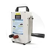 Hand Crank Generator w/Outlets USB Hand Powered Generator Portable for Emergency Electric Camping Ou