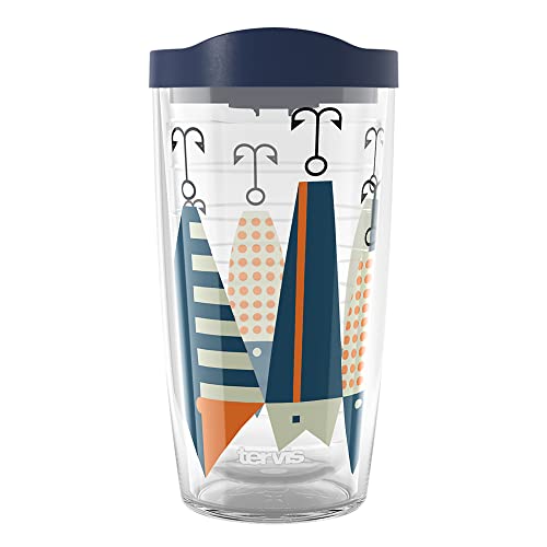 Tervis Fishing - Heavy Tackle Made in USA Double Walled Insulated Tumbler Travel Cup Keeps Drinks Cold & Hot, 16oz, Classic