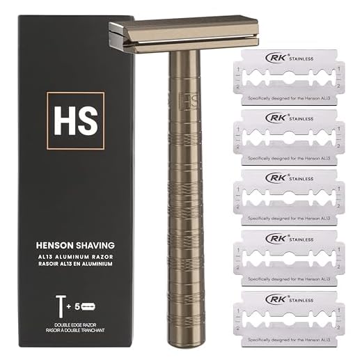 Are you allowed disposable razors in hand luggage Henson Tan Double Edge Safety Razor